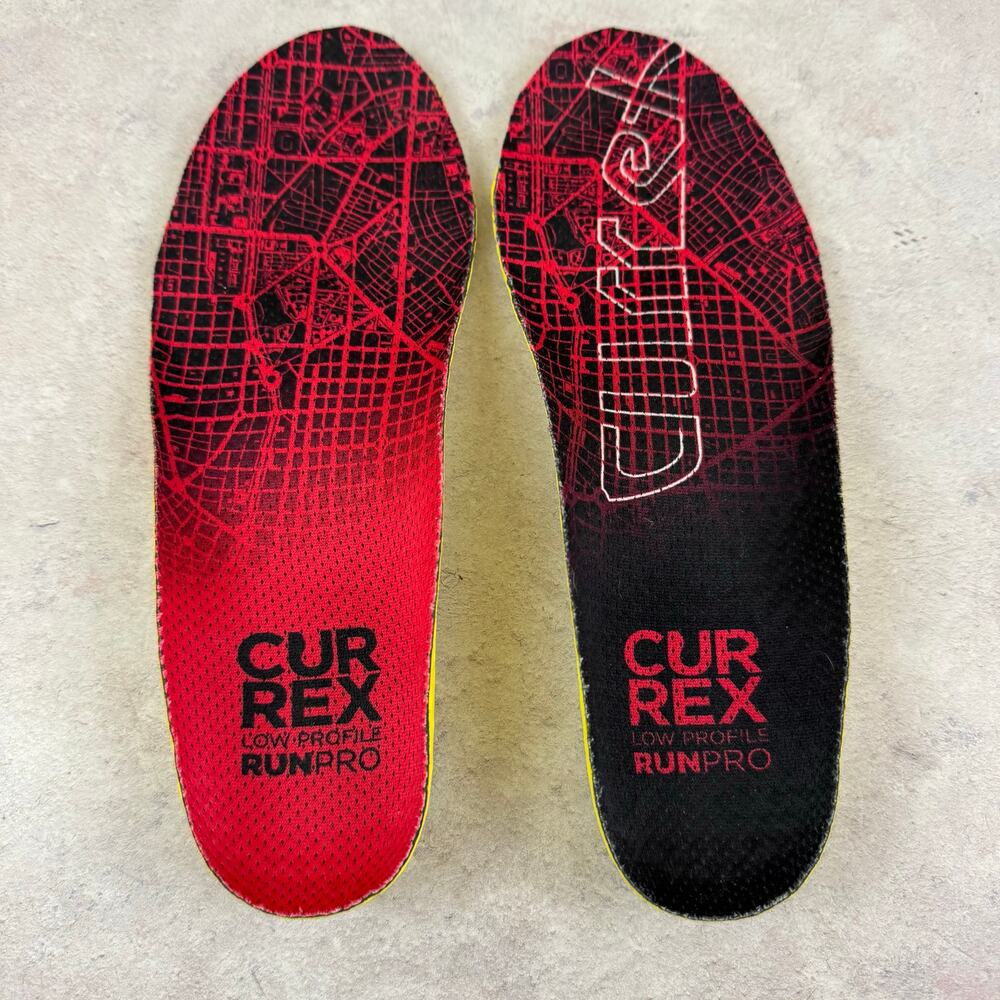 CURREX RunPro Dynamic Insole Unisex Medium Profile Size Small M5-6.5 W6.5-8